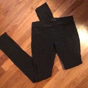 Theory Charcoal Leggings
